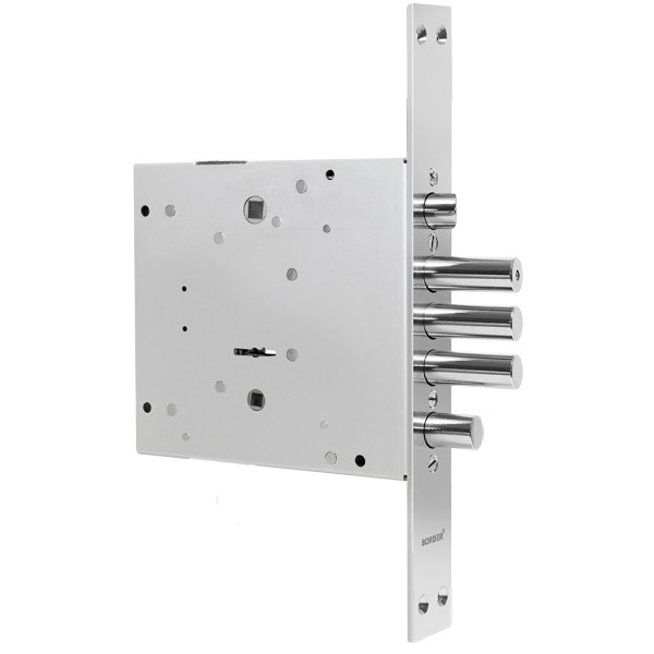 Замок Border (Бордер) врезной сувальдный с задвижкой и защёлкой ЗВ9-8 МКЗ/15, 5 кл. /77937/ 