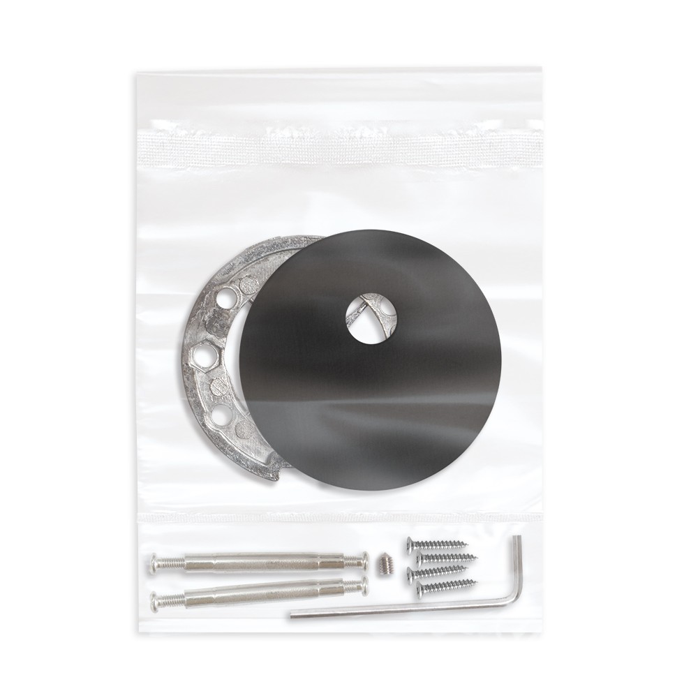 Накладка Fuaro (Фуаро) на шток цилиндра ESC.O.RLR/R.486 BL-24 черный (1шт.) 