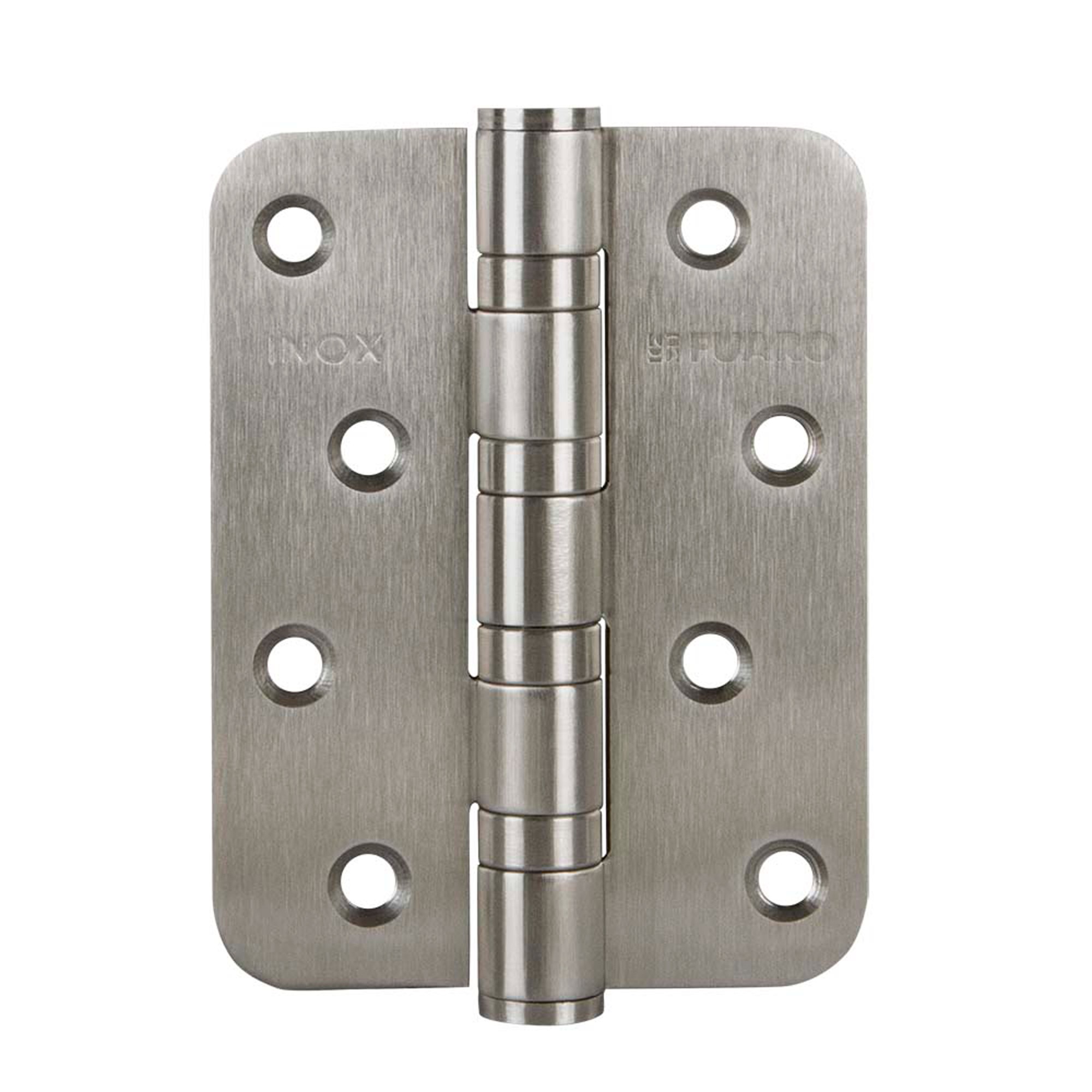 Петля Fuaro (Фуаро) из нержавейки универсальная IN4400U-R10 INOX (4BB-R10 102х76х3) 