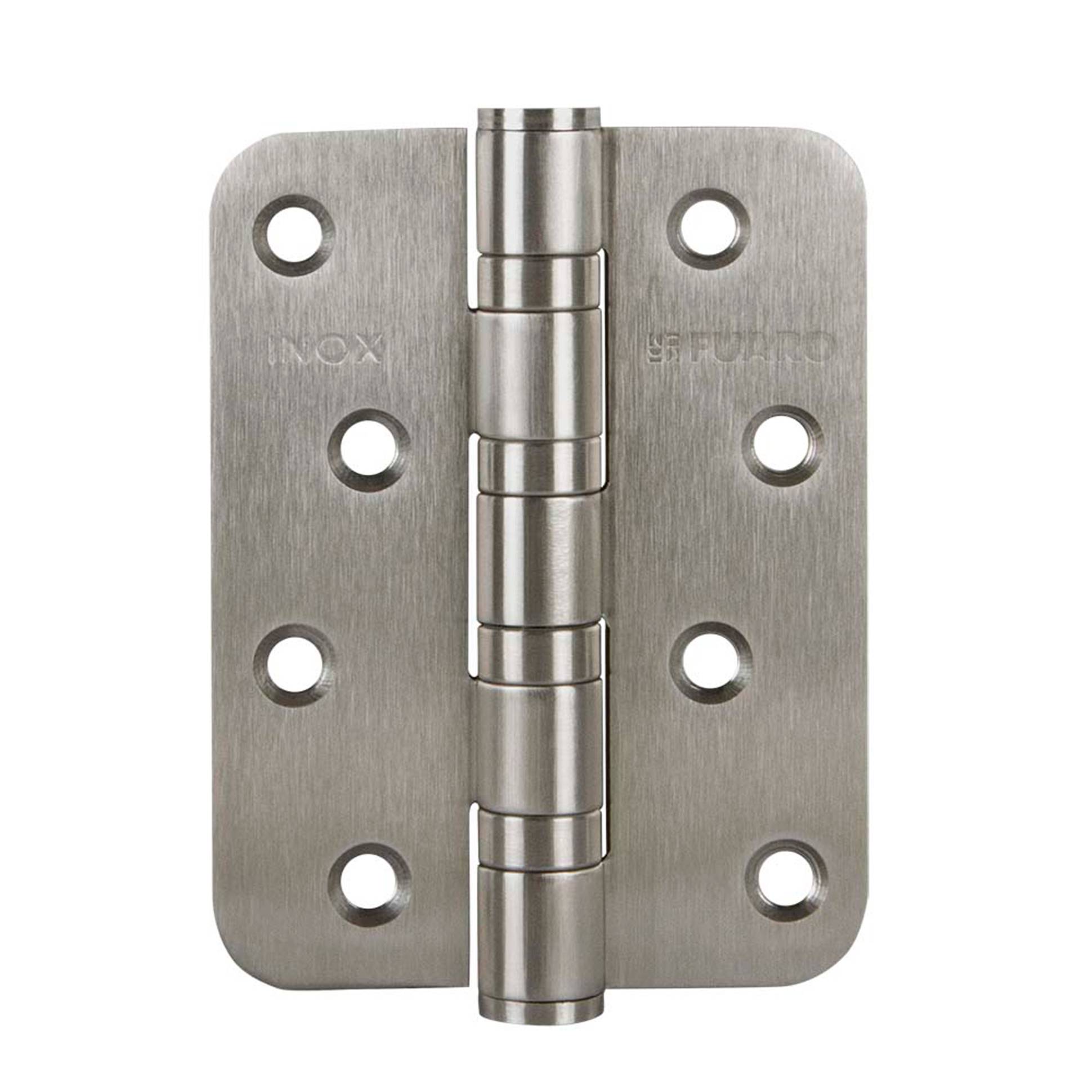 Петля Fuaro (Фуаро) из нержавейки универсальная IN4400U-R10 INOX (4BB-R10 102х76х3) 