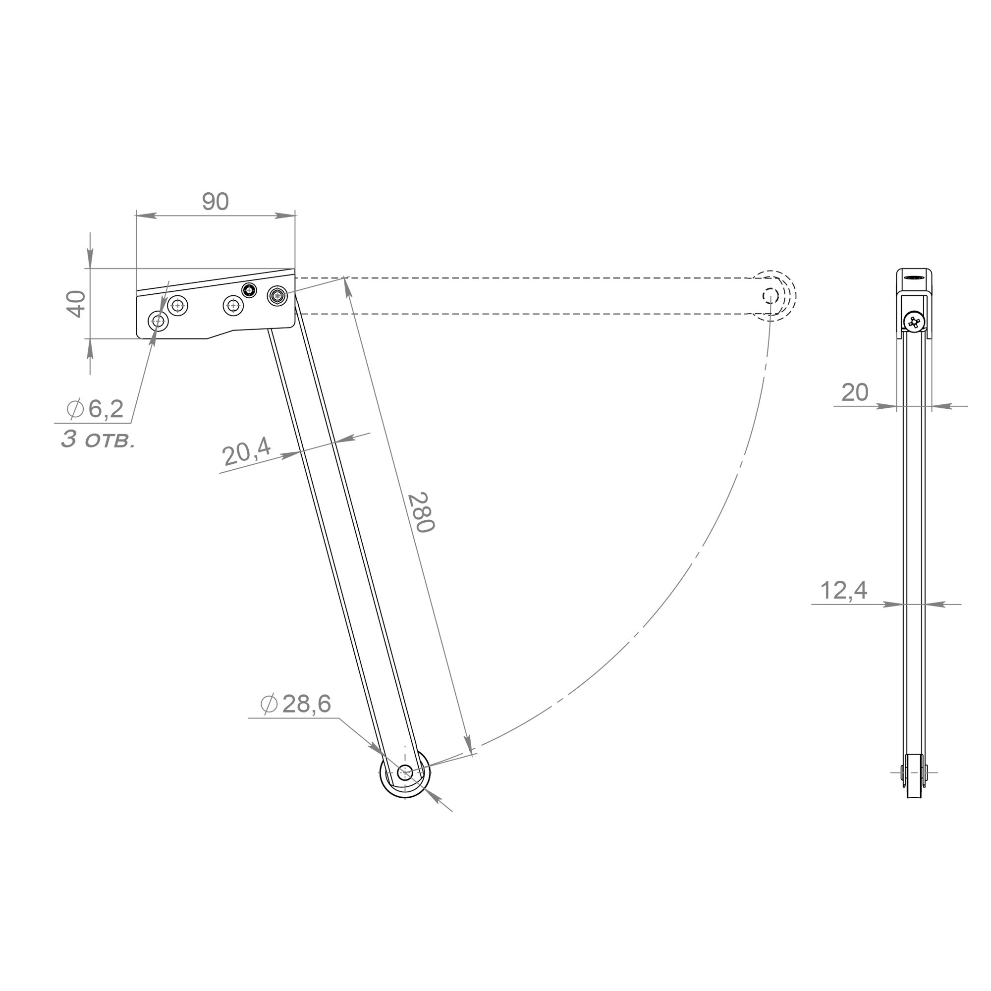 Координатор Fuaro (Фуаро) закрывания двустворчатых дверей горизонтального типа DC-1003 INOX 304 (от 10 до 65 кг) Координатор Fuaro (Фуаро) закрывания двустворчатых дверей горизонтального типа DC-1003 INOX 304 (от 10 до 65 кг)