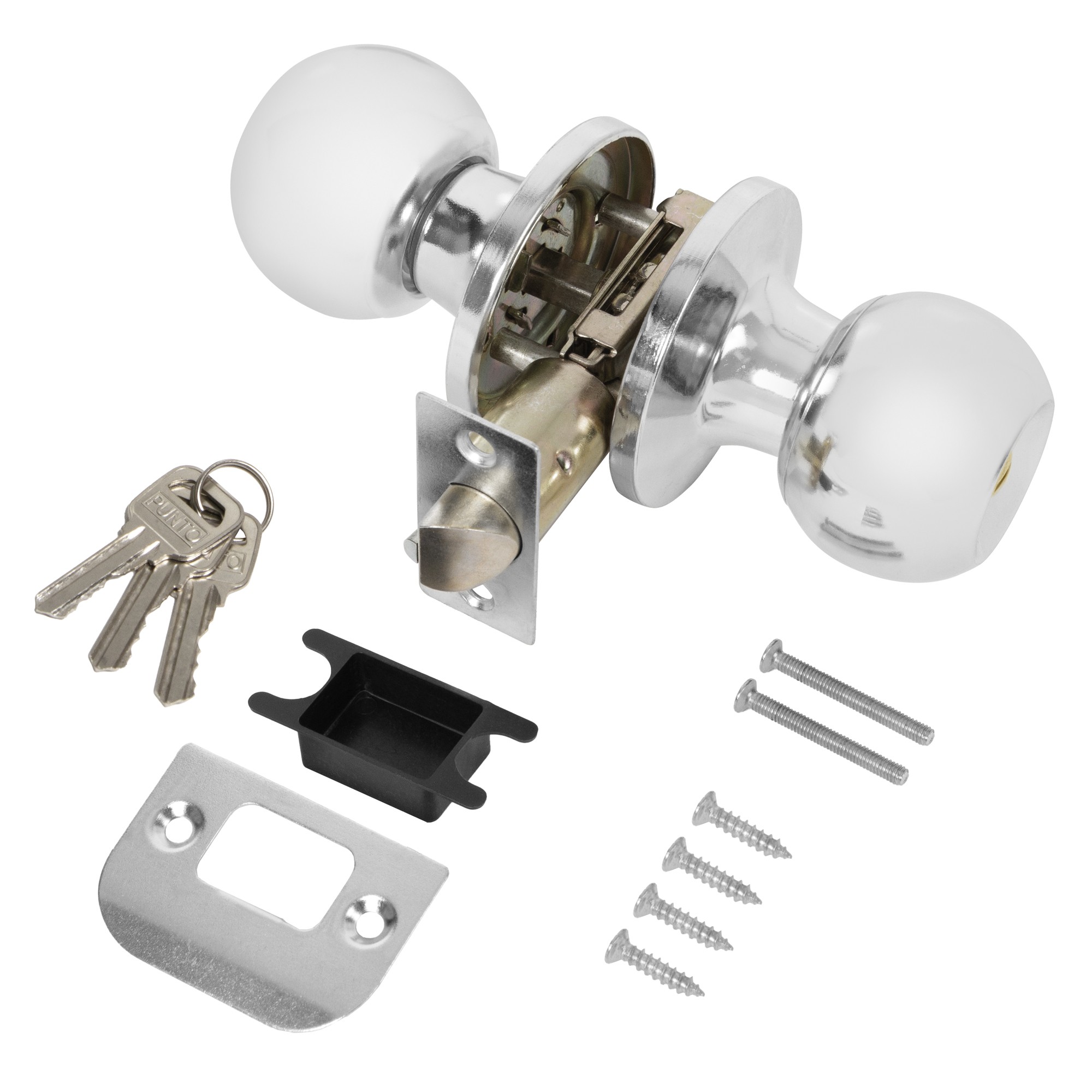 Ручка Punto (Пунто) защелка DK672/BL CP-ET (кл./фик.) хром Ручка Punto (Пунто) защелка DK672/BL CP-ET (кл./фик.) хром