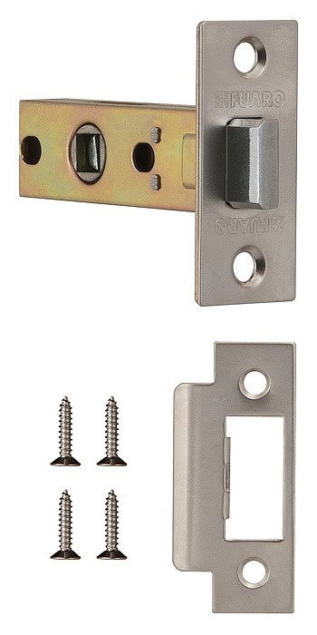 Защелка Fuaro (Фуаро) врезная METF12-45-25 (F12-45-25) SN мат.никель 