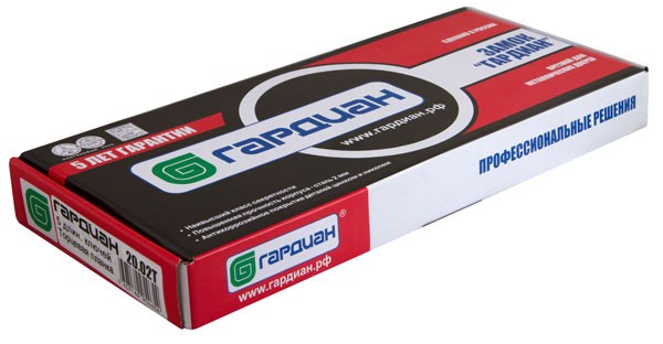 Замок Guardian (Гардиан) врезной сувальдный ЗВ 20.02 Т с тягами, 5 кл. (длинный кл. 54 мм) /123:223:3/ 