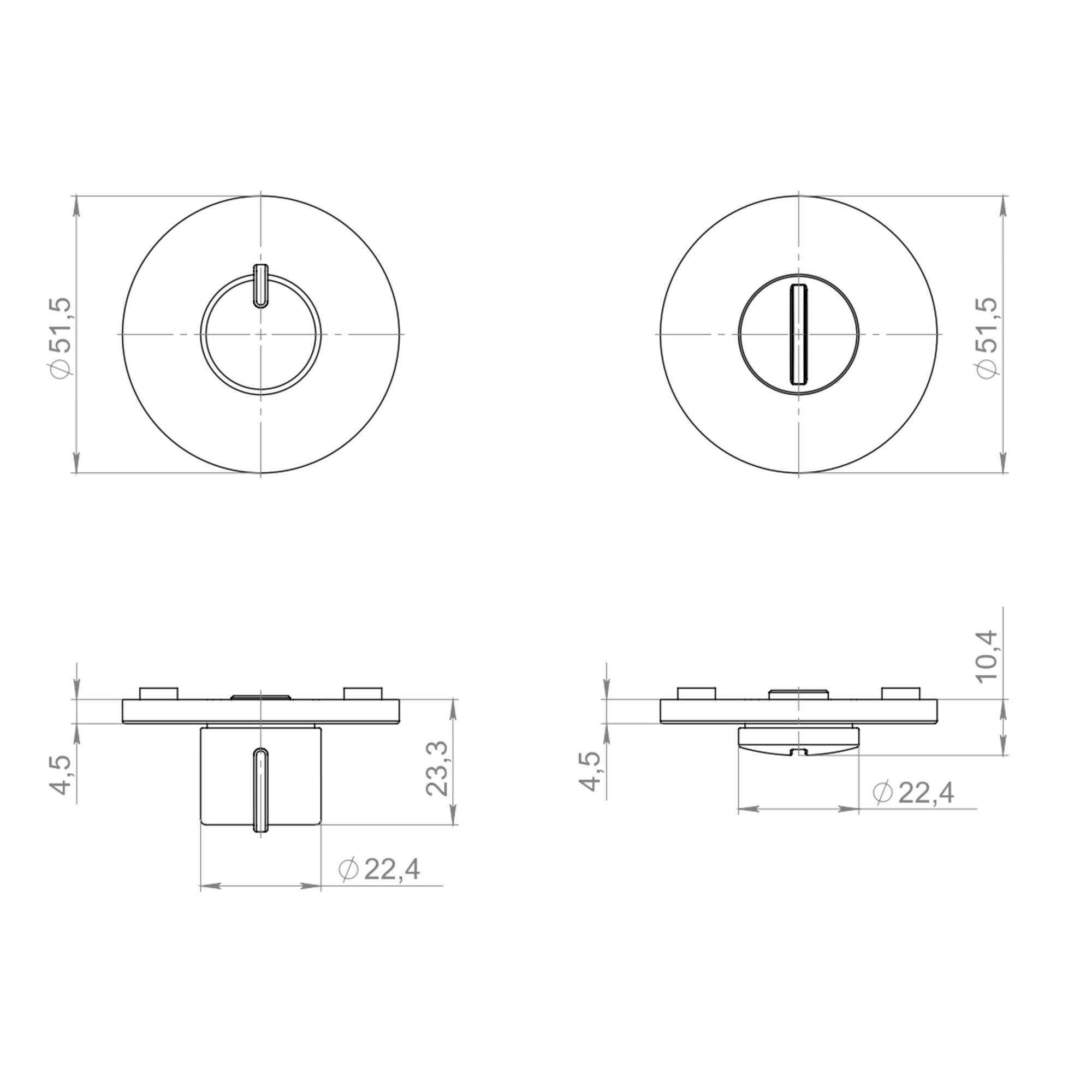Ручка Armadillo (Армадилло) поворотная BK6.R.YM MWSC-33 итальянский тисненый 