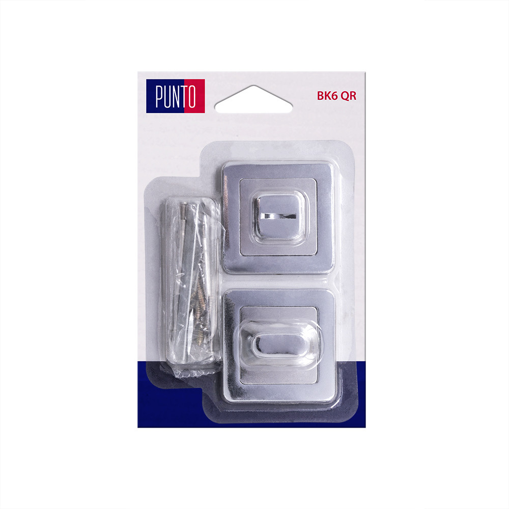 Ручка Punto (Пунто) поворотная LM/A BK6.K.QR52 CP-8 хром 
