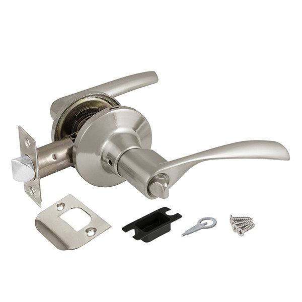 Ручка Ajax (Аякс) защелка DK610 SN-BK (6010 SN-B) (фик.) мат. никель Ручка Ajax (Аякс) защелка DK610 SN-BK (6010 SN-B) (фик.) мат. никель