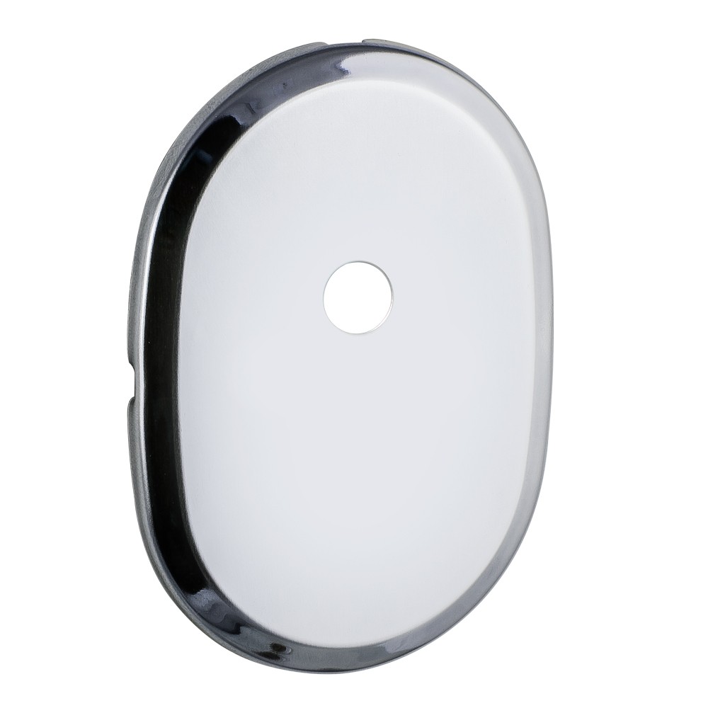 Декоративная накладка Fuaro (Фуаро) под шток ESC 474 (90х65) СP ХРОМ 