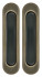 Ручка Armadillo (Армадилло) для раздвижных дверей SH.LD152.010 (SH010) АВ-7 бронза 
