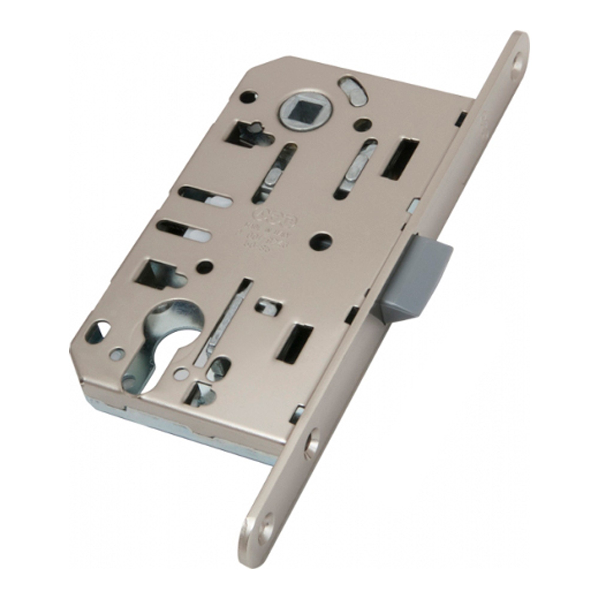 Корпус замка AGB (АГБ) под цил. MEDIANA EVOLUTION B01103.50.34.567 с отв. планкой B01000.13 (мат хром) Корпус замка AGB (АГБ) под цил. MEDIANA EVOLUTION B01103.50.34.567 с отв. планкой B01000.13 (мат хром)