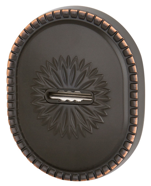 Накладка Armadillo (Армадилло) на сувальдный замок ESC.S-auto.CL/OV (PS-DEC CL) ABL-18 темная медь Накладка Armadillo (Армадилло) на сувальдный замок ESC.S-auto.CL/OV (PS-DEC CL) ABL-18 темная медь