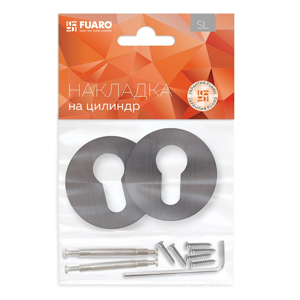 Накладка Fuaro (Фуаро) на цилиндр ET.R.SLR52 GR-23 графит 