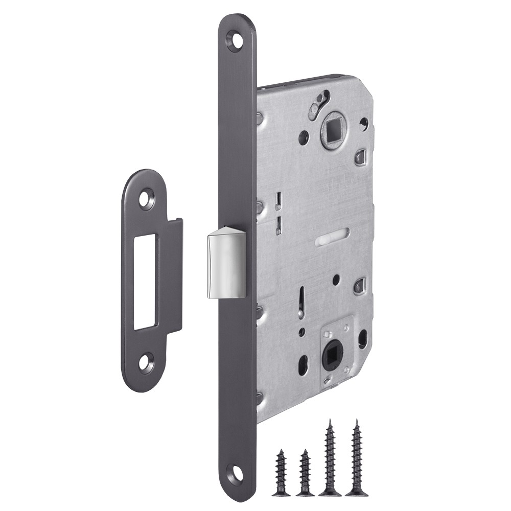 Защелка Ajax (Аякс) врезная METLM90-50 GR графит Защелка Ajax (Аякс) врезная METLM90-50 GR графит