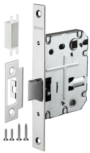 Защелка Fuaro (Фуаро) врезная PLASTP72-50 (P72-50) CP хром 