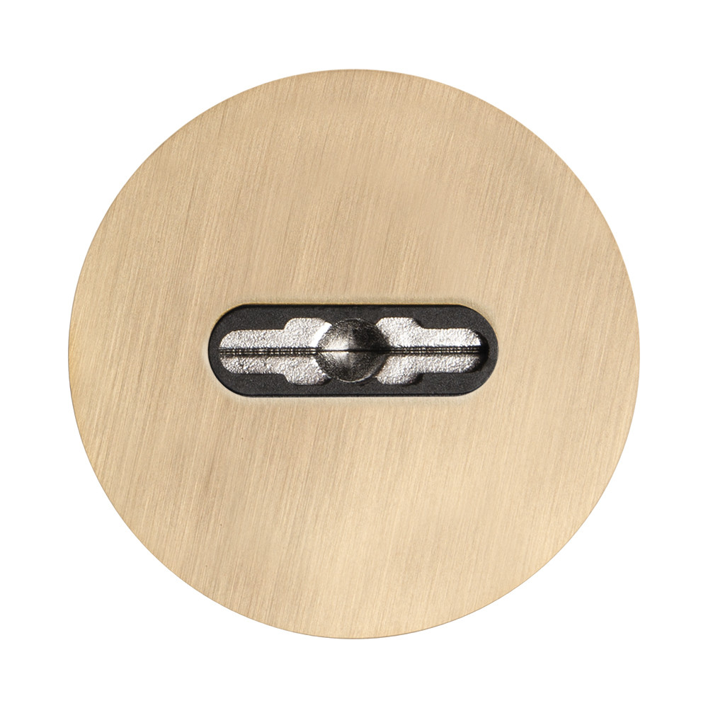 Накладка Fuaro (Фуаро) на сувальдный замок ESC.S-auto.RLR/R.486 SSG-39 сатинированное золото (1шт.) 