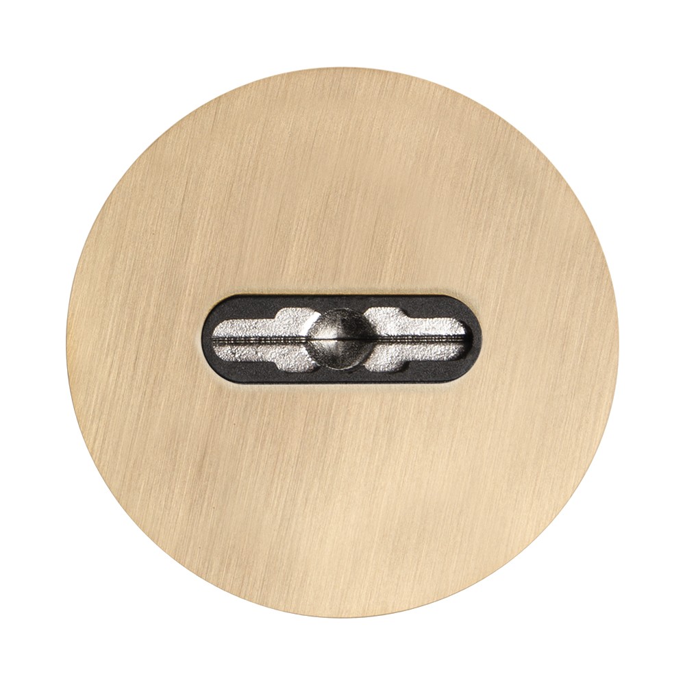 Накладка Fuaro (Фуаро) на сувальдный замок ESC.S-auto.RLR/R.486 SSG-39 сатинированное золото (1шт.) 