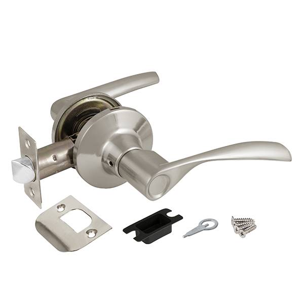 Ручка Ajax (Аякс) защелка DK610 SN-PS (6010 SN-P) (без фик.) мат. никель 