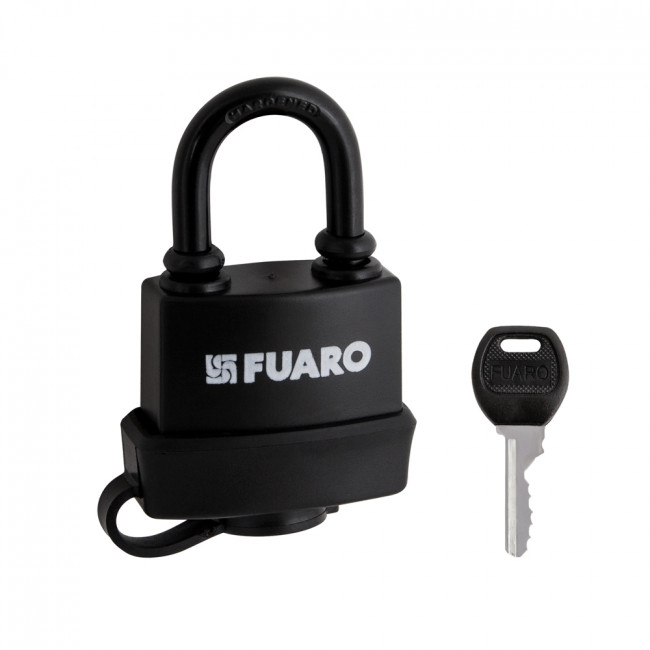 Замок Fuaro (Фуаро) навесной PL-WEATHER-3650 Black 3key (PL-3650) англ. 