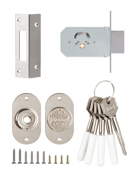 Замок Kale kilit (Кале килит) врезной крестообразный 156/F (45 mm), 5 кл. STB 156F0000004 