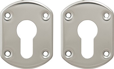 Накладки Guardian (Гардиан) под цилиндр "" хром ГХ 31 /пара/, объемная /123:479/ Накладки Guardian (Гардиан) под цилиндр "" хром ГХ 31 /пара/, объемная /123:479/