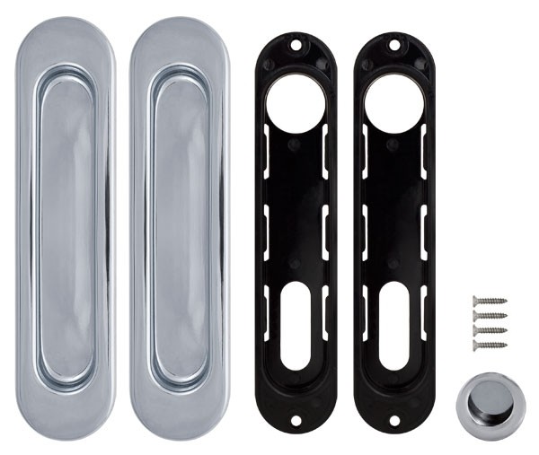 Ручка Armadillo (Армадилло) для раздвижных дверей SH.LD152.010 (SH010) СP-8 хром Ручка Armadillo (Армадилло) для раздвижных дверей SH.LD152.010 (SH010) СP-8 хром