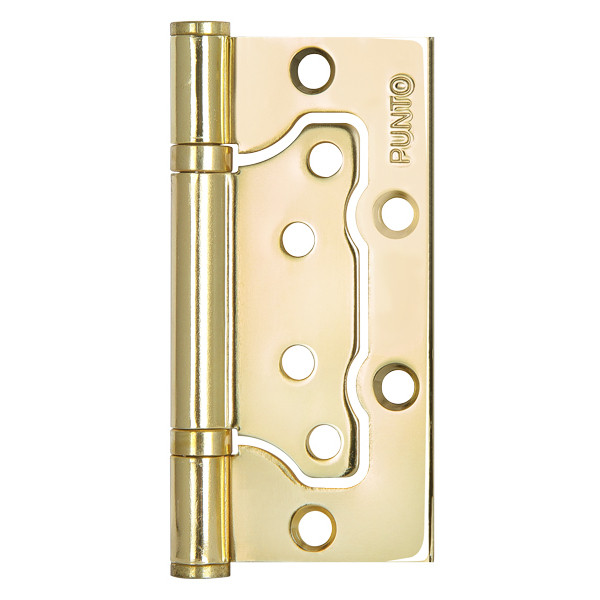 Петля Punto (Пунто) универсальная без врезки IN4200W-HD PB (200-2B/HD 100x2,5) латунь 