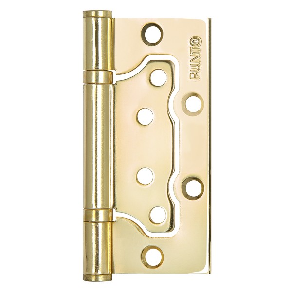 Петля Punto (Пунто) универсальная без врезки IN4200W-HD PB (200-2B/HD 100x2,5) латунь 