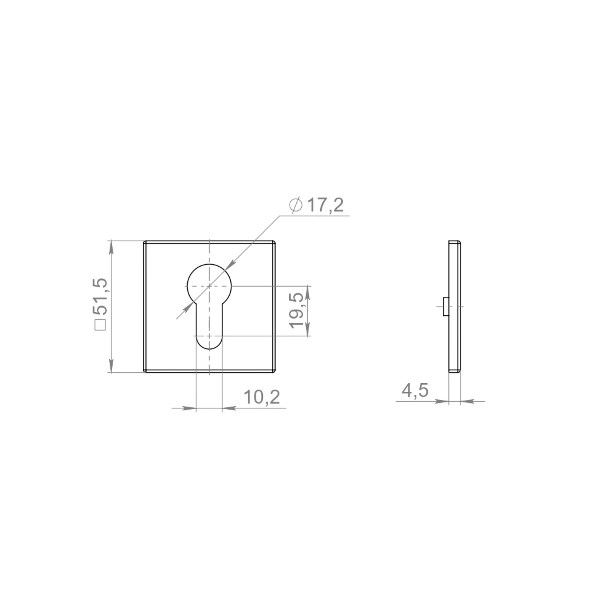 Накладка Armadillo (Армадилло) под цилиндр ET.K.YM MWSC-33 итальянский тисненый 