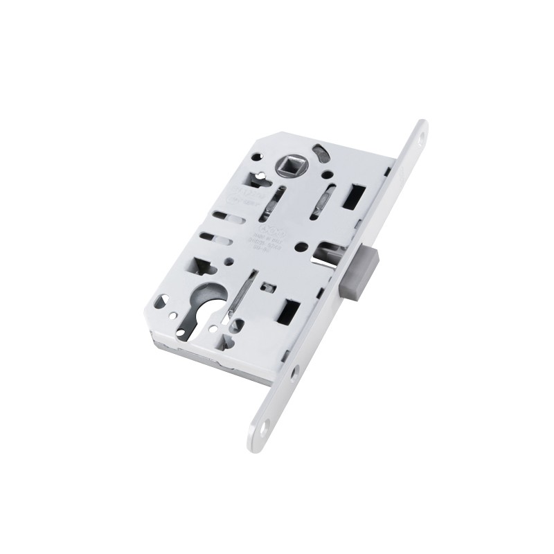 Корпус AGB (АГБ) замка магнит. под цил. MEDIANA POLARIS B06103.50.FM.567 с отв. планк B02402.05 (белый) 