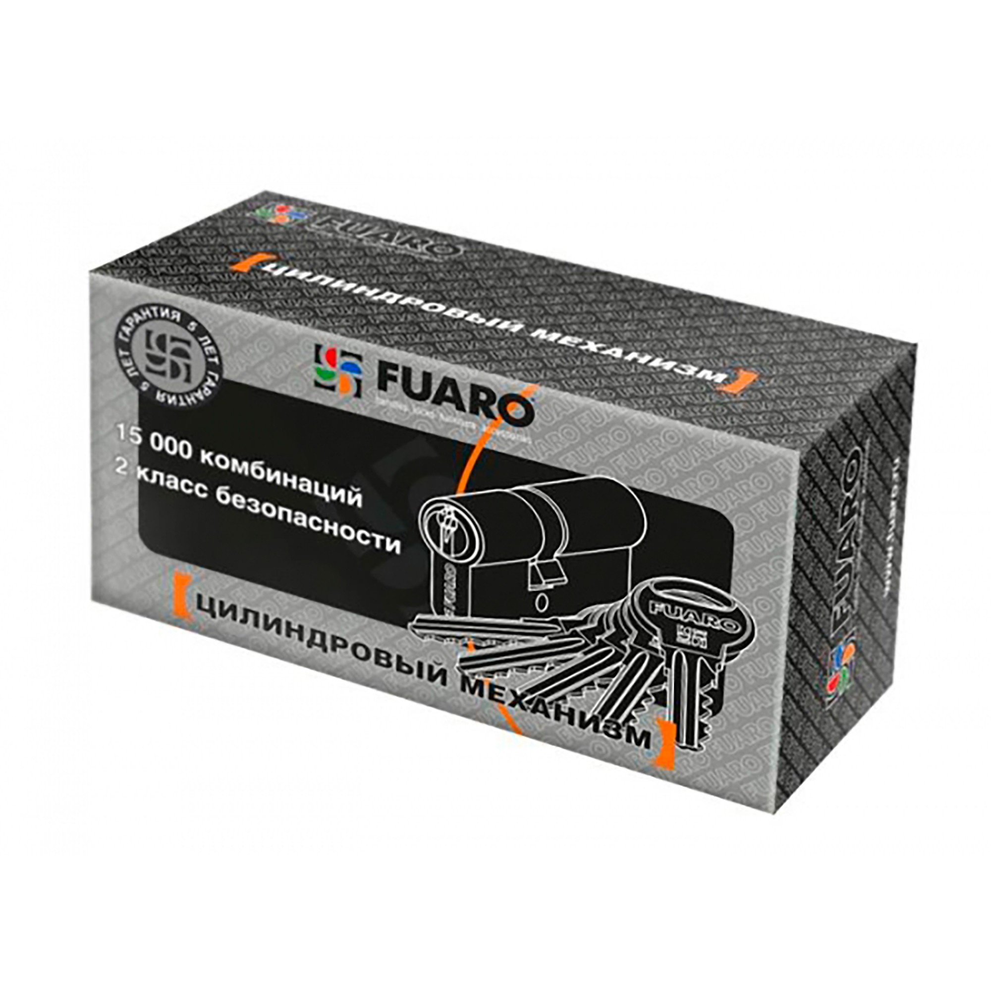 Цилиндровый Fuaro (Фуаро) механизм (R300/60) R3000Key60(25+10+25) AB бронза 5Key 