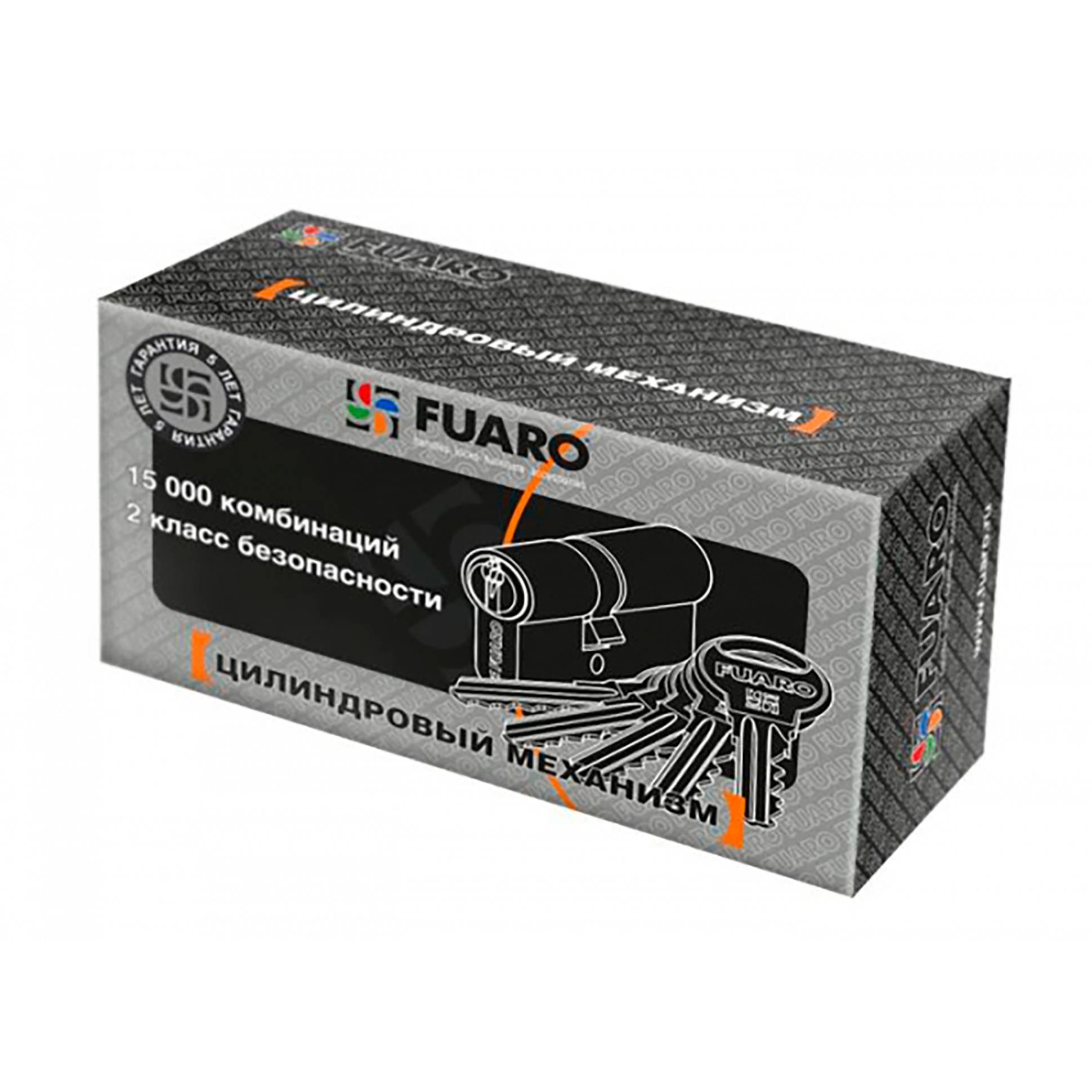 Цилиндровый Fuaro (Фуаро) механизм (R300/60) R3000Key60(25+10+25) AB бронза 5Key 