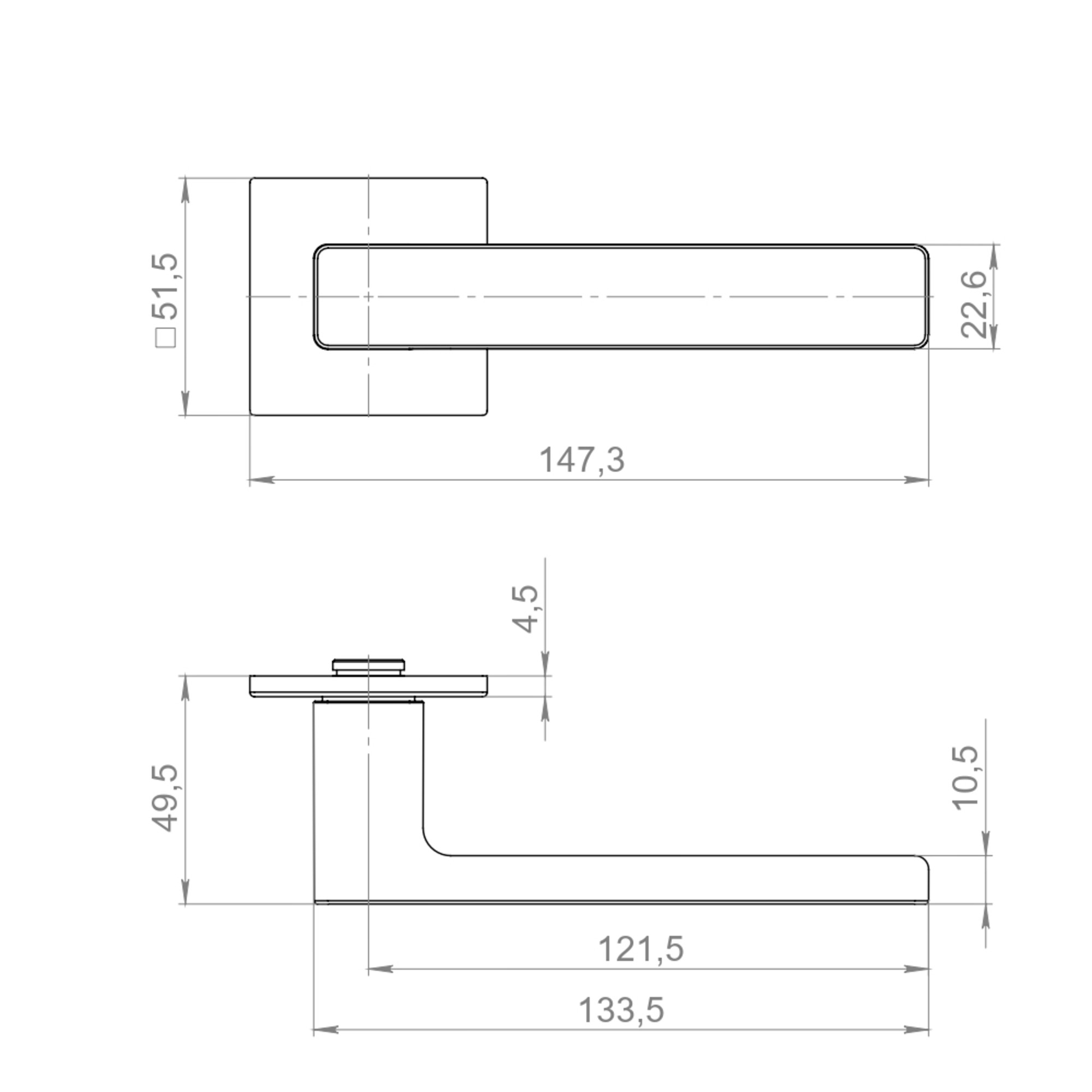 Ручка Armadillo (Армадилло) раздельная K.YM.TOFFEE AC-9 медь 