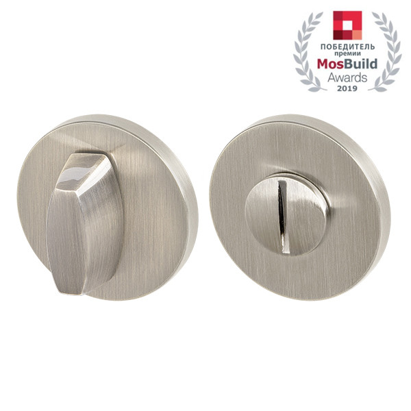 Ручка Armadillo (Армадилло) поворотная BK6.R.URS52 (WC-BOLT BK6 URS) SN-3 матовый никель Ручка Armadillo (Армадилло) поворотная BK6.R.URS52 (WC-BOLT BK6 URS) SN-3 матовый никель