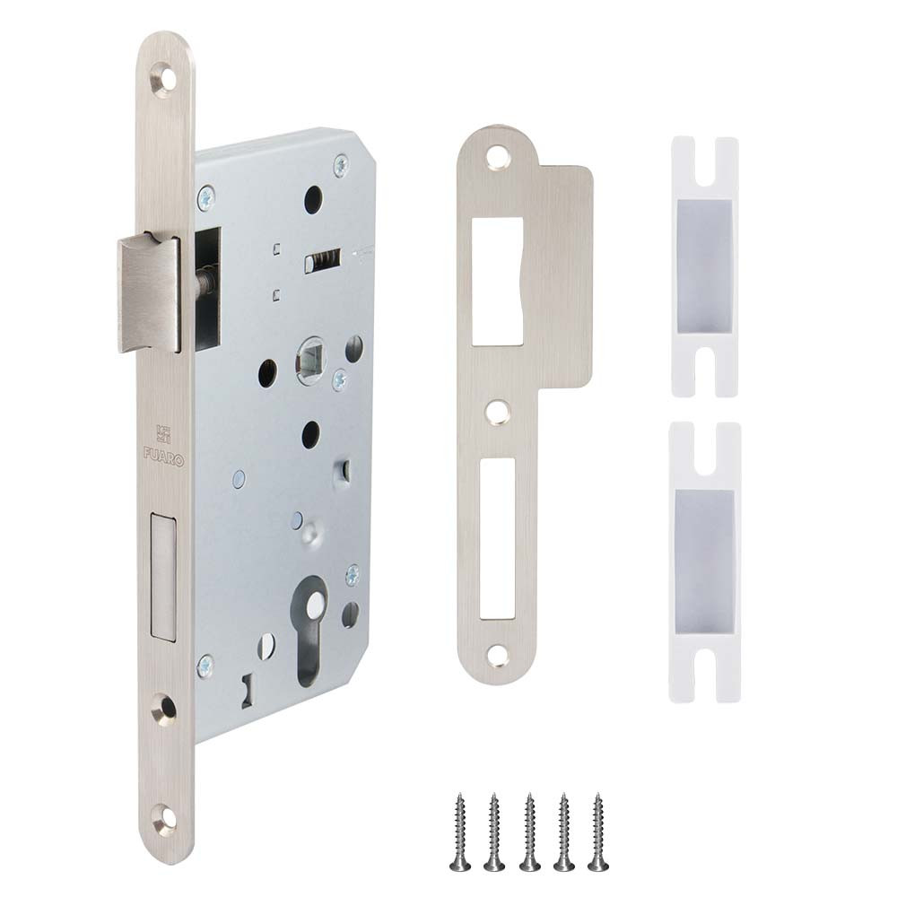 Замок Fuaro (Фуаро) врезной DD.INOX/C-55.72 