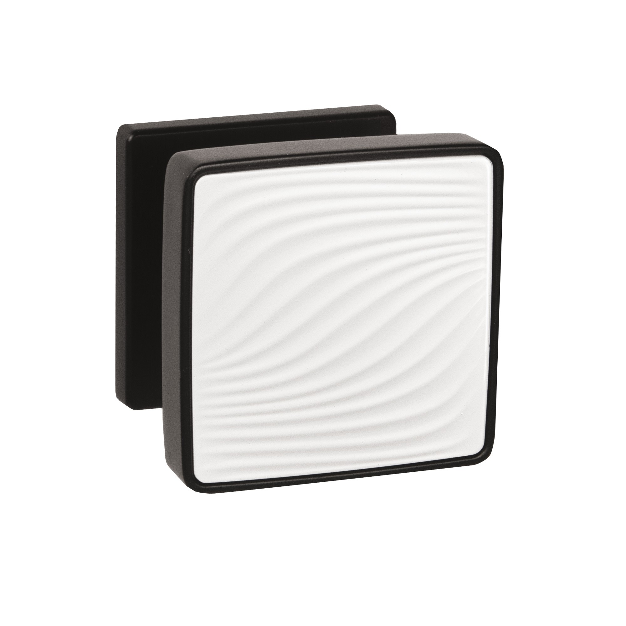 Ручка Punto (Пунто) раздельная K.EST.Q52.GIPNOZ BL/WH-24 черный/белый 