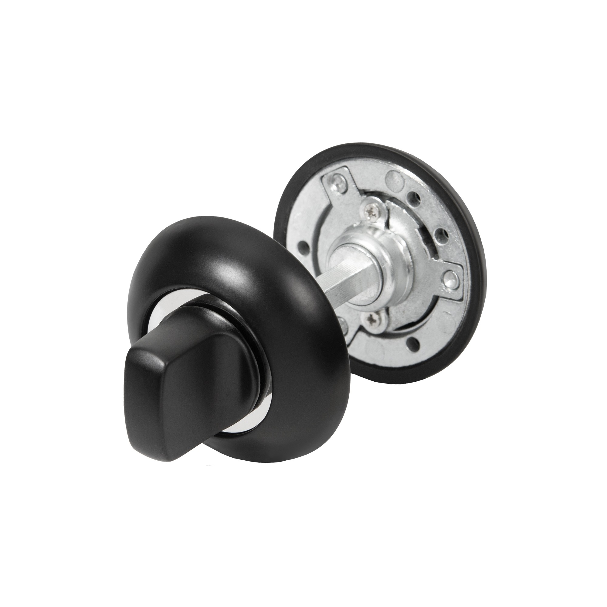 Ручка поворотная Ajax (Аякс) с фиксацией ключом BK6.FIX.JR BL-24 черный Ручка поворотная Ajax (Аякс) с фиксацией ключом BK6.FIX.JR BL-24 черный