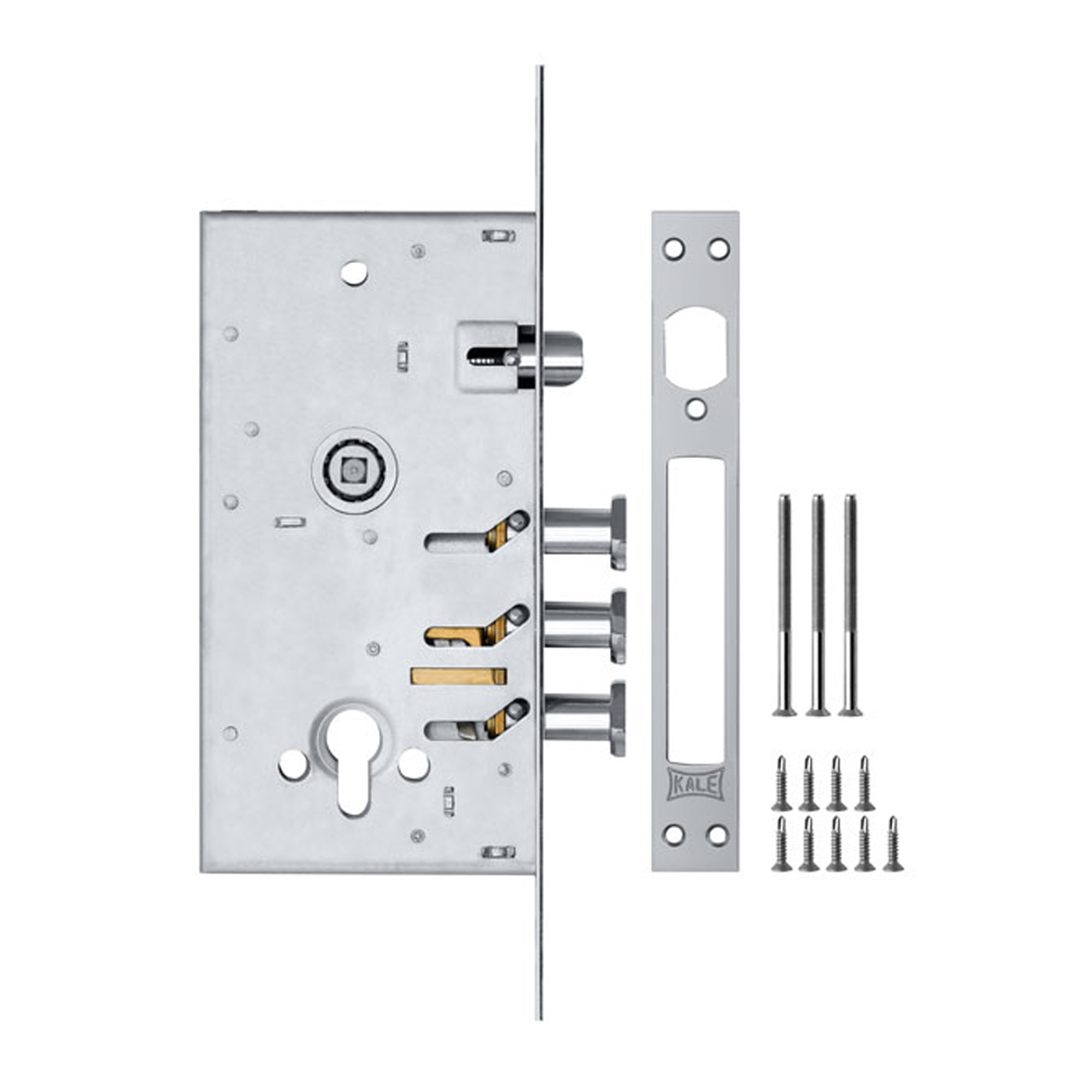Корпус Kale kilit (Кале килит) врезного цилиндрового замка с защёлкой 282 RD w/b Корпус Kale kilit (Кале килит) врезного цилиндрового замка с защёлкой 282 RD w/b