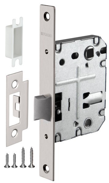 Защелка Fuaro (Фуаро) врезная PLASTP72-50 (P72-50) SN мат.никель 