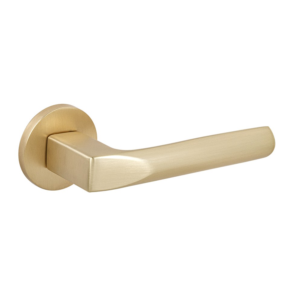 Ручка Fuaro (Фуаро) раздельная R.SLR52.PRIZMA SSG-39 сатинированное золото 