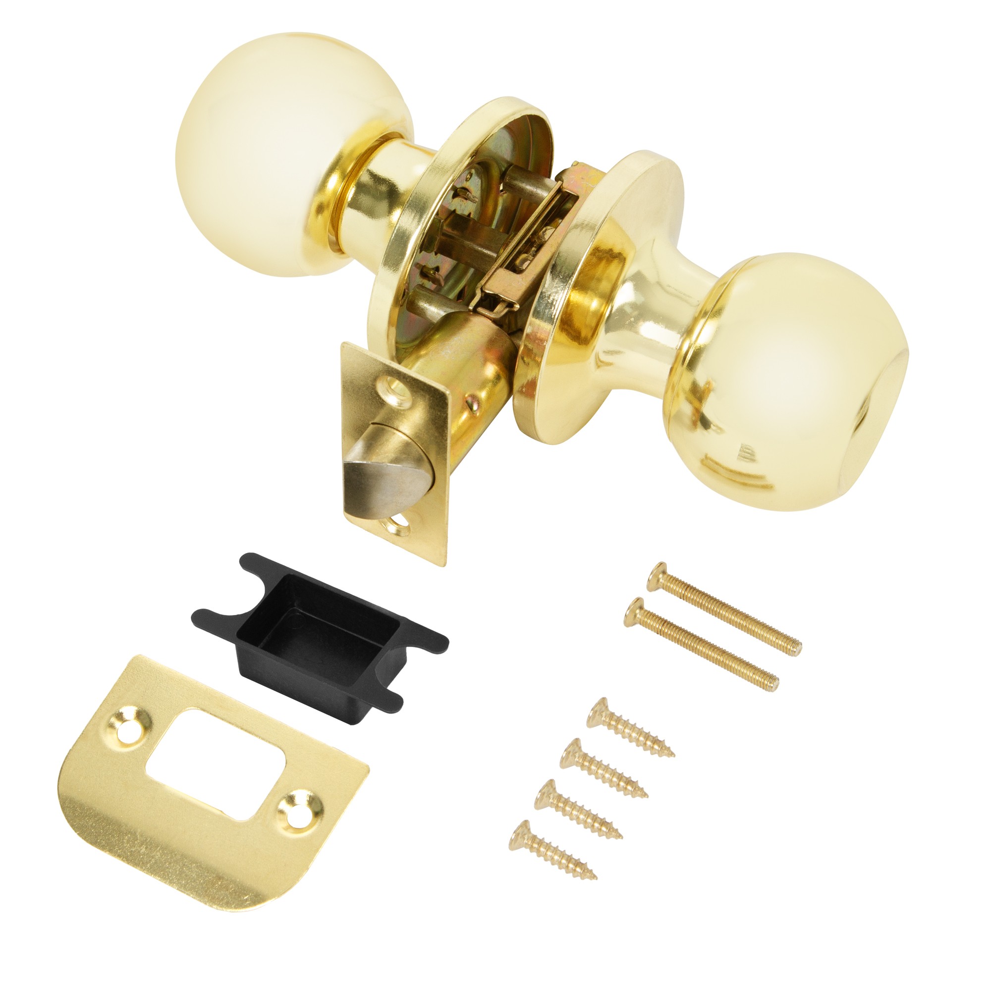 Ручка Punto (Пунто) защелка DK672/BL PB-BK (фик.) золото Ручка Punto (Пунто) защелка DK672/BL PB-BK (фик.) золото