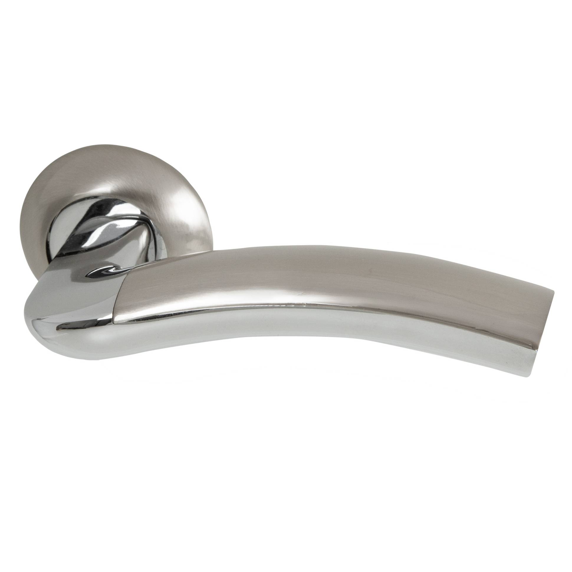 Ручка Armadillo (Армадилло) раздельная R.LD54.Libra27 (Libra LD27) SN/CP-3 матовый никель/хром 