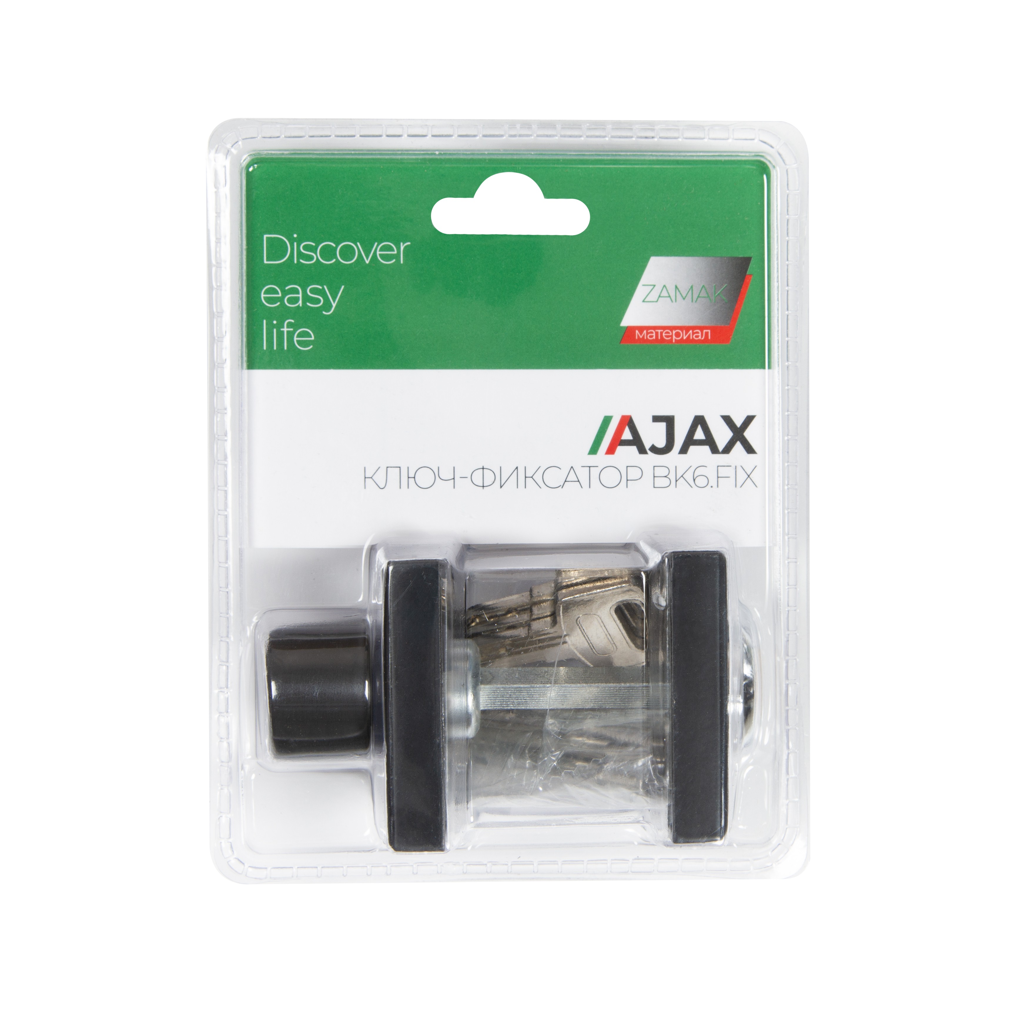 Ручка поворотная Ajax (Аякс) с фиксацией ключом BK6.FIX.JK BL-24 черный Ручка поворотная Ajax (Аякс) с фиксацией ключом BK6.FIX.JK BL-24 черный