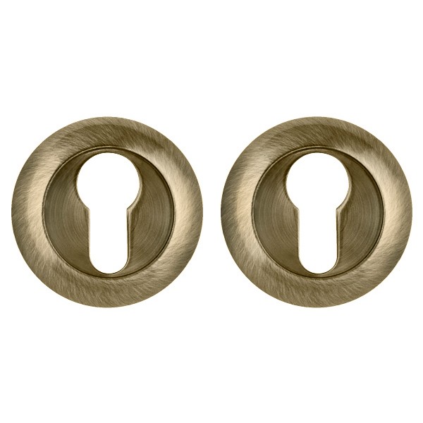 Накладка Punto (Пунто) под цилиндр ET.R.TL54 (ET TL) ABG-6 зелёная бронза 