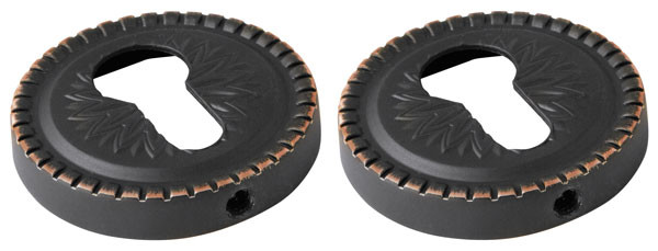 Накладка Armadillo (Армадилло) под цилиндр ET.R.CL55 (ET/CL) ABL-18 темная медь 