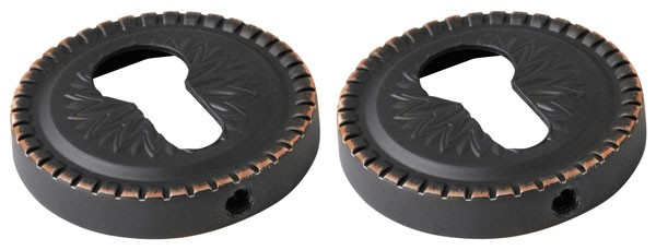 Накладка Armadillo (Армадилло) под цилиндр ET.R.CL55 (ET/CL) ABL-18 темная медь 