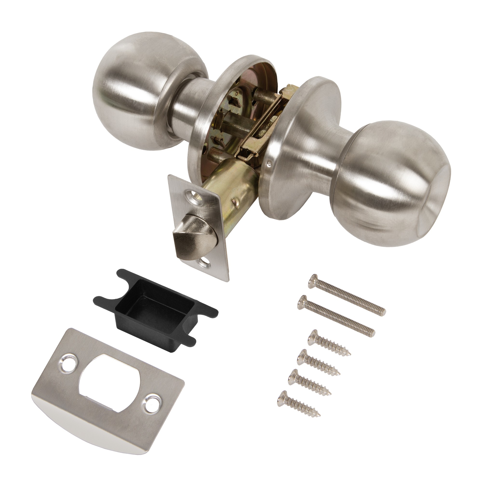 Ручка Punto (Пунто) защелка DK672/BL SN-PS (без фик.) мат.никель Ручка Punto (Пунто) защелка DK672/BL SN-PS (без фик.) мат.никель