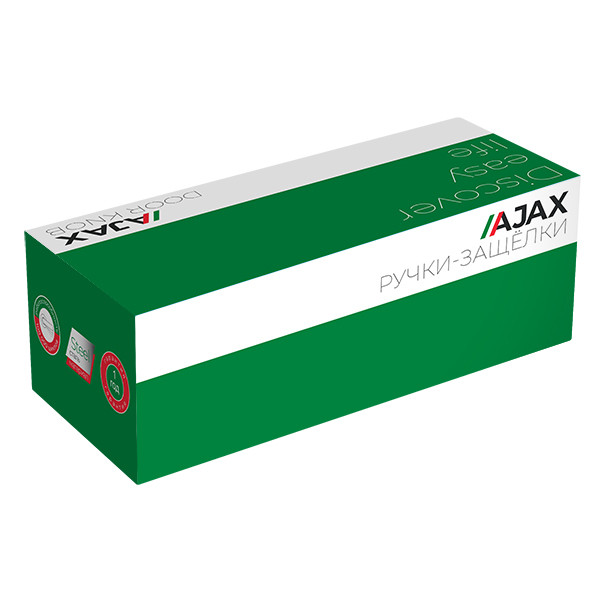 Ручка Ajax (Аякс) защелка DK682 PB-BK (6082 PB-B) (фик.) золото 
