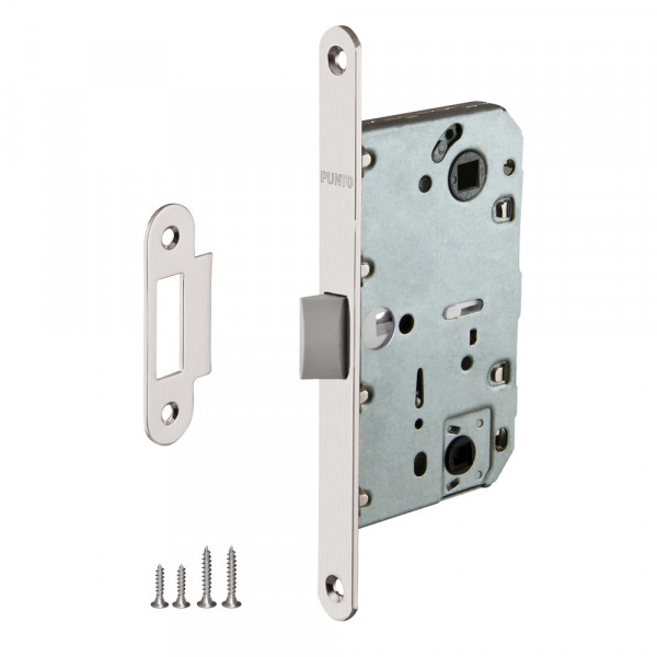 Защелка Punto (Пунто) врезная PL96WC-50 SN (мат.никель) 