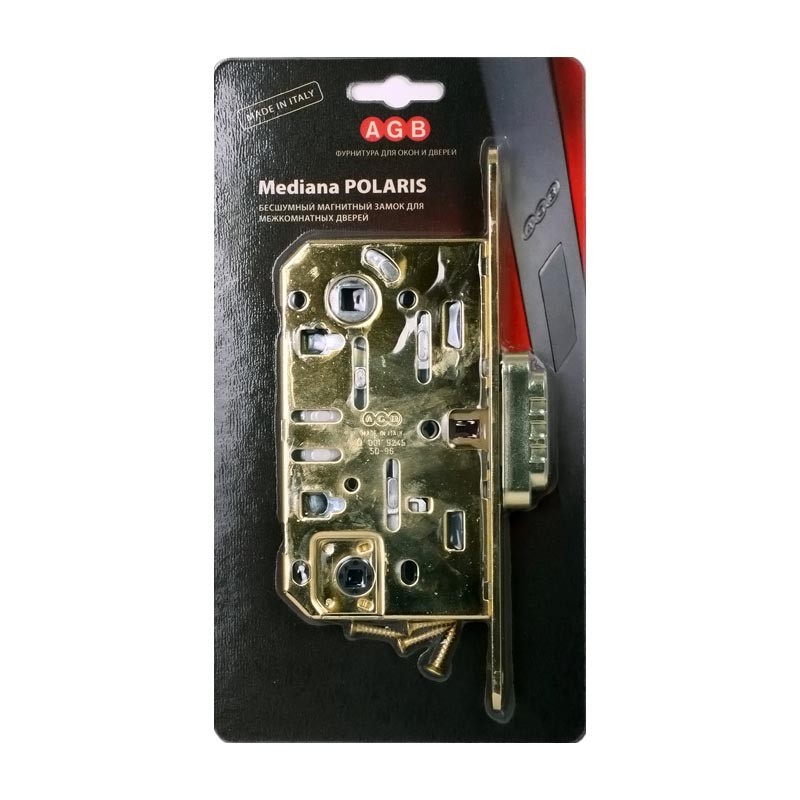B06102.50.03.567 AGB (АГБ) Защелка врезная WC (лат.) с отв. пл. B2402.05.03 MEDIANA POLARIS B06102.50.03.567 AGB (АГБ) Защелка врезная WC (лат.) с отв. пл. B2402.05.03 MEDIANA POLARIS
