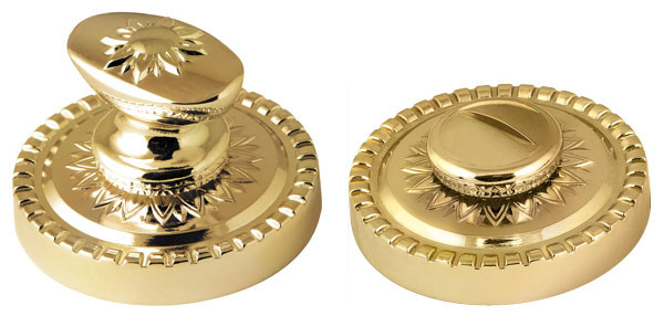 Ручка Armadillo (Армадилло) поворотная BK6.R.CL55 (BK6/CL) GOLD-24 золото 24К 